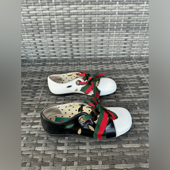 Gucci girls shoes bow 32 Italy - Picture 5 of 11
